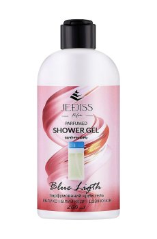 Парфюмированный крем-гель для душа Jediss Blue Ligth Parfumed Shower Gel женский, 200 мл