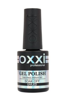 Уценка! Топ для гель-лака Oxxi Professional Twist Matte Top 4 Прозрачный с золотистыми крошками, 10 мл