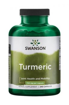 Куркума Swanson Turmeric 720 мг, 240 капсул