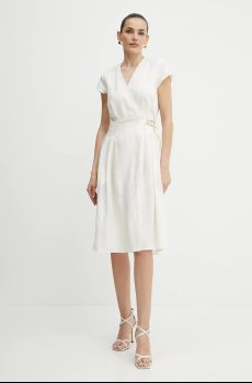 Платье с примесью шелка Twinset