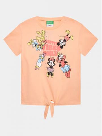 United Colors Of Benetton Футболка 3096G10B1 Рожевий Regular Fit United Colors Of Benetton Футболка 3096G10B1 Рожевий Regular Fit