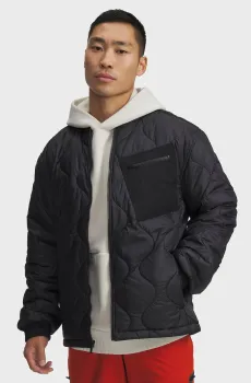 Мужской черный бомбер UA Heritage Jkt Черный S Under Armour 6000522-001