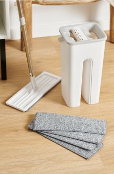 Змінний насадка для швабри - темно-сірий