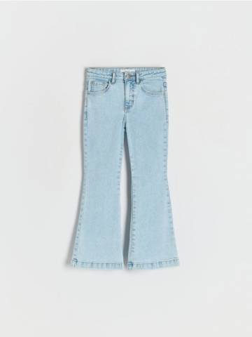 Reserved - Джинси high waist flare - синій - 720CV-05J Reserved - Джинси high waist flare - синій - 720CV-05J