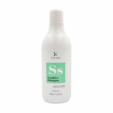 Бессульфатный шампунь для волос Krom Sensitive Shampoo для повседневного использования, 1 л Бессульфатный шампунь для волос Krom Sensitive Shampoo для повседневного использования, 1 л