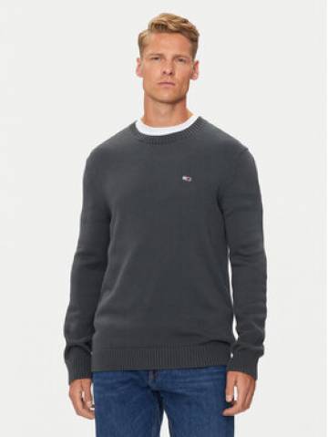 Tommy Jeans Светр Essential DM0DM18370 Сірий Slim Fit Tommy Jeans Светр Essential DM0DM18370 Сірий Slim Fit