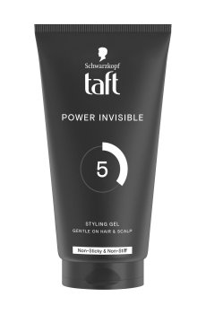 Гель для стайлинга Taft Power Невидимая фиксация Мегафиксация 5, 150 мл