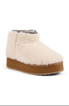 Шерстяные зимние сапоги Emu Australia Stinger Micro Flatform Teddy