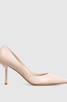 Бежевые кожаные туфли Bella