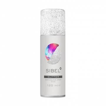 Спрей для волос Sibel Hair Colour Spray Glitter с блестками, Серебряный, 125 мл Спрей для волос Sibel Hair Colour Spray Glitter с блестками, Серебряный, 125 мл