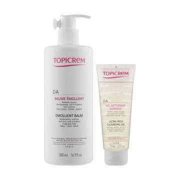 Набор для лица и тела Topicrem Body Care Set (бальзам, 500 мл + гель, 75 мл) Набор для лица и тела Topicrem Body Care Set (бальзам, 500 мл + гель, 75 мл)