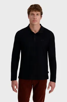 Мужское черное поло Черный S Pierre Cardin PC.-C5 30874.3079