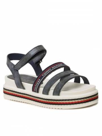 Tommy Hilfiger Босоніжки Platform Velcro Sandal T3A2-32763-0568 M Cиній Tommy Hilfiger Босоніжки Platform Velcro Sandal T3A2-32763-0568 M Cиній
