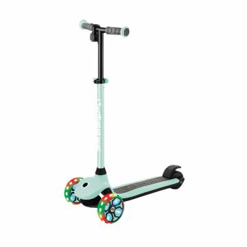Самокат Globber E-motion 4 пастельно-мятний з підсвічуванням (755-206) Самокат Globber E-motion 4 пастельно-мятний з підсвічуванням (755-206)