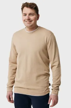 Мужской бежевый джемпер Бежевый XXL Mexx MF006604641M