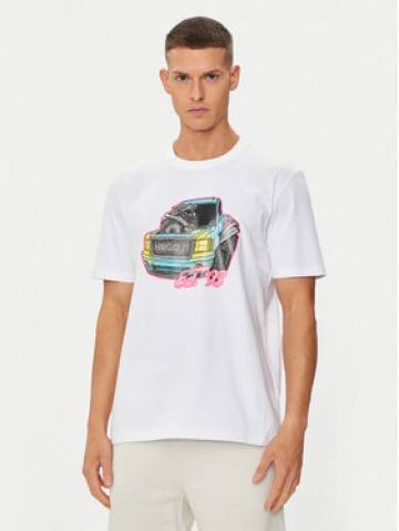 Hugo Футболка Damotoro 50514092 Білий Relaxed Fit Hugo Футболка Damotoro 50514092 Білий Relaxed Fit