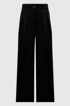 Черные брюки BAUTTA из шерсти