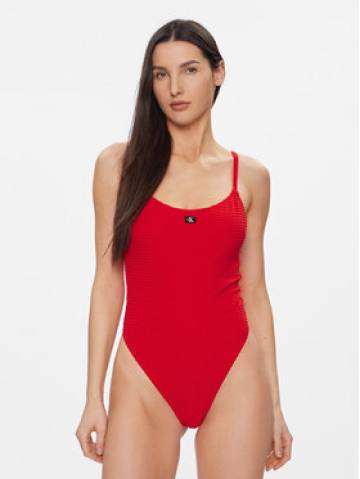 Calvin Klein Swimwear Купальник KW0KW02475 Червоний Calvin Klein Swimwear Купальник KW0KW02475 Червоний