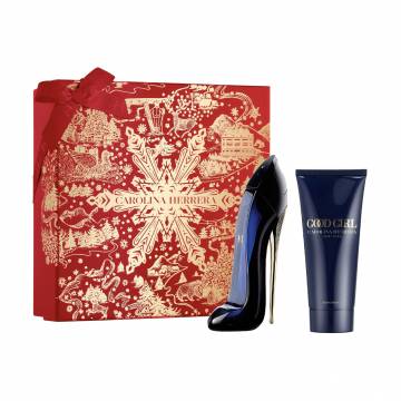 Парфюмированный женский набор Carolina Herrera Good Girl (парфюмированная вода, 80 мл + лосьон для тела, 100 мл) Парфюмированный женский набор Carolina Herrera Good Girl (парфюмированная вода, 80 мл + лосьон для тела, 100 мл)
