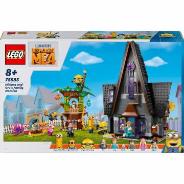 Конструктор LEGO Despicable Me Родинний маєток Ґру й посіпак (75583) Конструктор LEGO Despicable Me Родинний маєток Ґру й посіпак (75583)