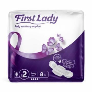 Гигиенические прокладки First Lady Ultra Long, размер 2, 8 шт Гигиенические прокладки First Lady Ultra Long, размер 2, 8 шт