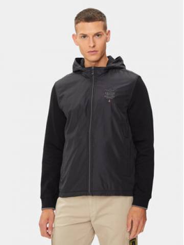 Aeronautica Militare Демісезонна куртка 241AF454CT3082 Чорний Regular Fit Aeronautica Militare Демісезонна куртка 241AF454CT3082 Чорний Regular Fit