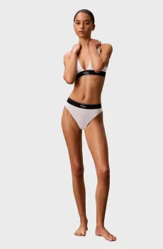 Женский белый бюстгальтер LIGHTLY LINED TRIANGLE Белый XS Calvin Klein LV00QF8703