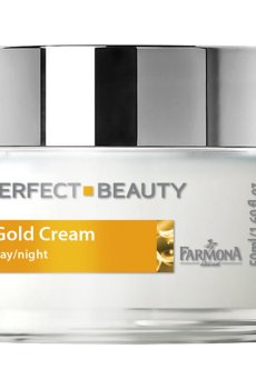 Уценка! Омолаживающий крем для лица Farmona Perfect Beauty с золотом для всех типов кожи, 50 мл