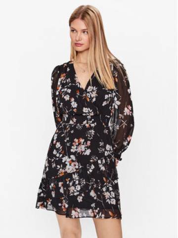 DKNY Повсякденна сукня DD3FI583 Чорний Regular Fit DKNY Повсякденна сукня DD3FI583 Чорний Regular Fit