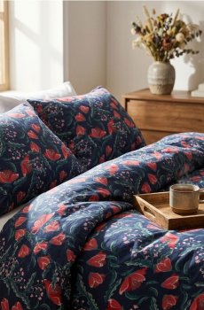 Постільна білизна 160x200 - чорний