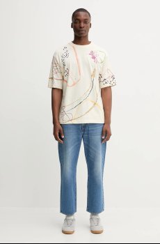 Хлопковая футболка Desigual JHON