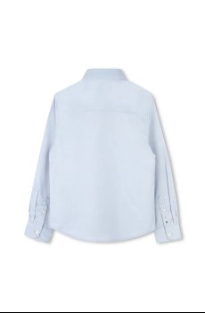 Детская хлопковая рубашка BOSS