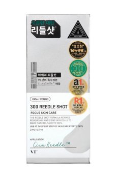 Бустер для лица VT Cosmetics Reedle Shot 300 со спикулами, 10*2 мл