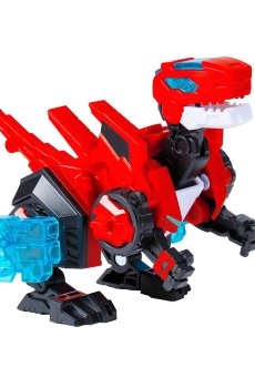 Трансформер Dinoster Динозавр Раптор-бот червоний (EU580840-1)