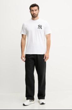 Хлопковая футболка 47 brand MLB New York Yankees