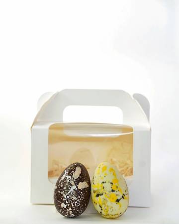Набір Великодніх шоколадних яєць Mango&Snickers Egg Gregory Mill, 160 г Набір Великодніх шоколадних яєць Mango&Snickers Egg Gregory Mill, 160 г