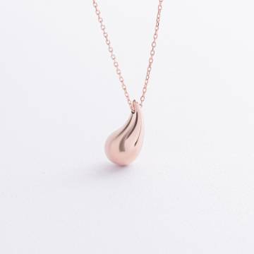 Колье "Megan" в красном золоте (Small) кол02576 Колье "Megan" в красном золоте (Small) кол02576