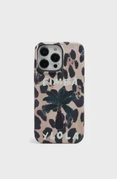 Женский бежевый чехол с узором для iPhone 15 Pro Max Бежевый ONESIZE Bimba Y Lola 261BAFT06.25090