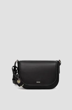 Женская черная кожаная сумка Черный ONESIZE BOSS 50547756;001
