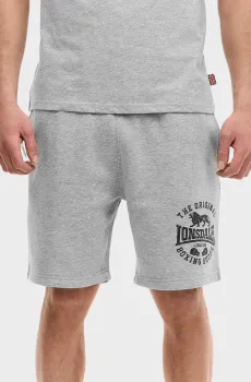 Мужские серые шорты HETTON Серый L Lonsdale 117876