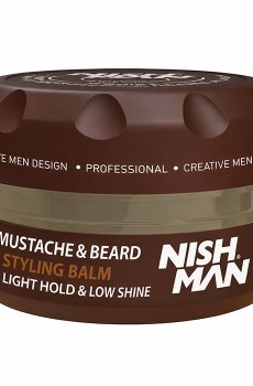 Мужской бальзам для бороды и усов Nishman Mustache & Beard Styling Balm, 30 мл