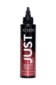 Тонирующая гель-краска для волос Alter Ego Just Color Gel Direct Color, Spicy Brown, 150 мл