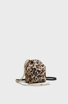 Женская бежевая сумка с узором Бежевый ONESIZE Bimba Y Lola 261BBK855.10100