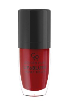 Блеск для губ и румяна 2 в 1 Golden Rose Lip & Blush Velvet Touch, 06, 4.5 мл