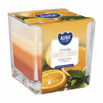 Ароматическая свеча Bispol Scented Candle Orange, 170 г (snk80-63) Ароматическая свеча Bispol Scented Candle Orange, 170 г (snk80-63)