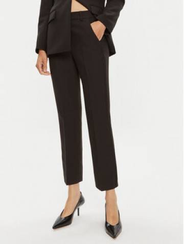 Weekend Max Mara Штани з тканини Freda 2425136031 Чорний Regular Fit Weekend Max Mara Штани з тканини Freda 2425136031 Чорний Regular Fit
