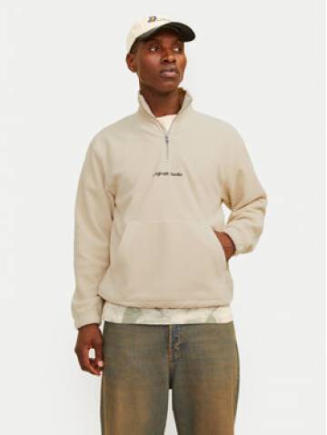 Jack&Jones Флісовий реглан Vesterbro 12262981 Бежевий Relaxed Fit Jack&Jones Флісовий реглан Vesterbro 12262981 Бежевий Relaxed Fit