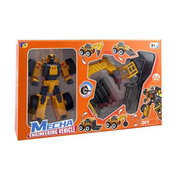 Игровой робот-трансформер машинка DADE TOYS с/х техника (D622-H602B)