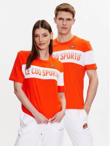 Le Coq Sportif Футболка Unisex 2310362 Оранжевий Regular Fit Le Coq Sportif Футболка Unisex 2310362 Оранжевий Regular Fit