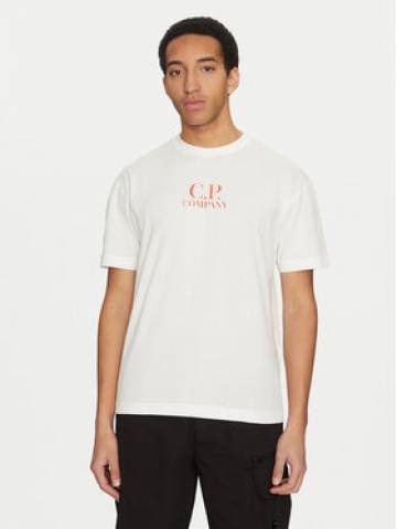 C.P. Company Футболка 18CMTS141A005100W Білий Regular Fit C.P. Company Футболка 18CMTS141A005100W Білий Regular Fit